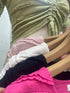 Ladies Sexy Hollow Out Ruched Up Slit Dresses